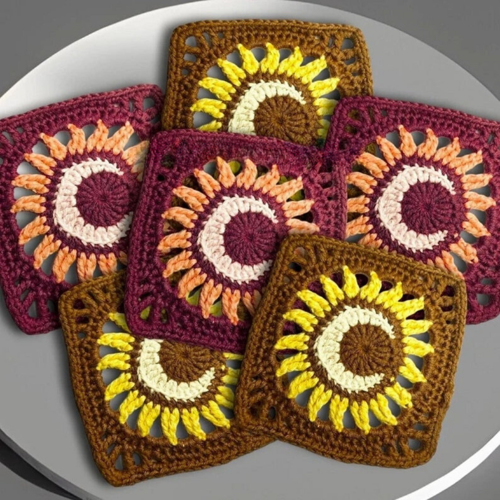 Sun And Moon - Crochet Pattern