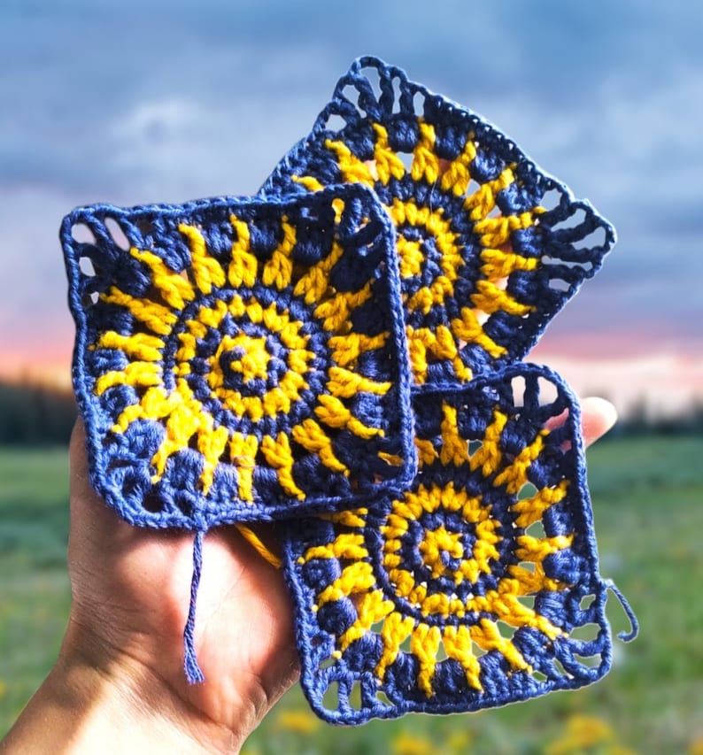 Celtic Sun - Crochet Pattern
