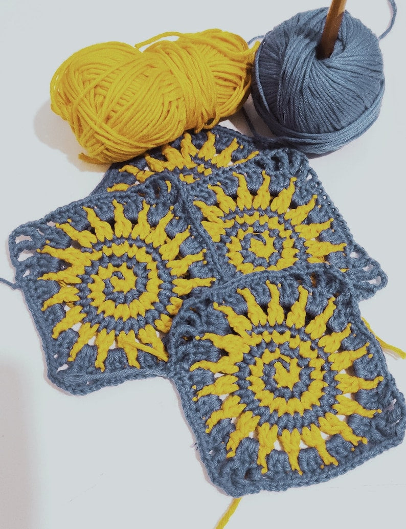 Celtic Sun - Crochet Pattern